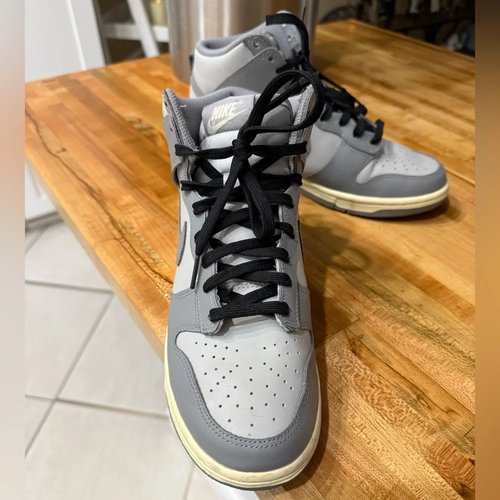 Nike Dunk High “Aged/Sail Grey” Women’s Sneakers - Picture 3 of 14